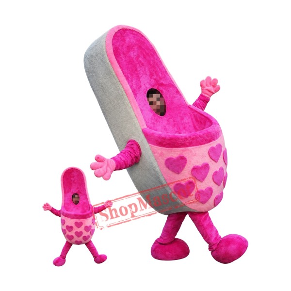 Cotton Mop Mascot Costume