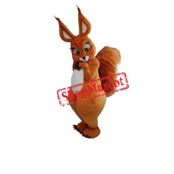 Lovely Squirrel Mascot Costume