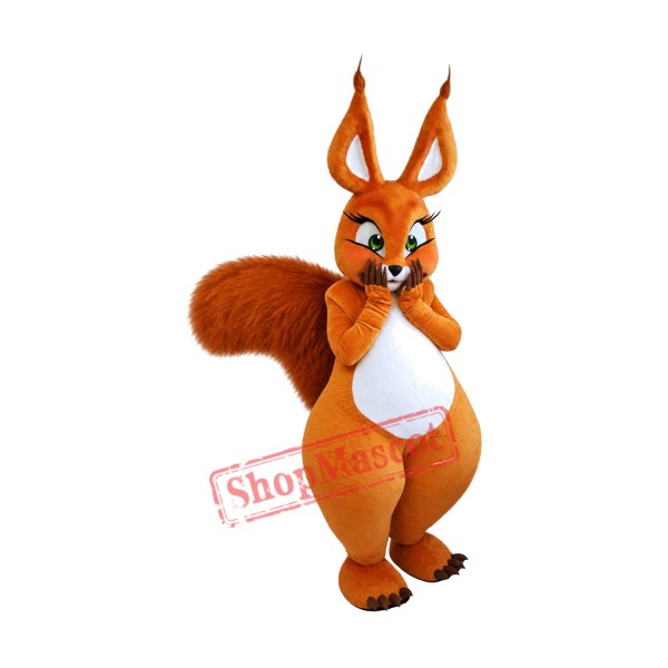 Lovely Squirrel Mascot Costume Lovely Squirrel Mascot Costume