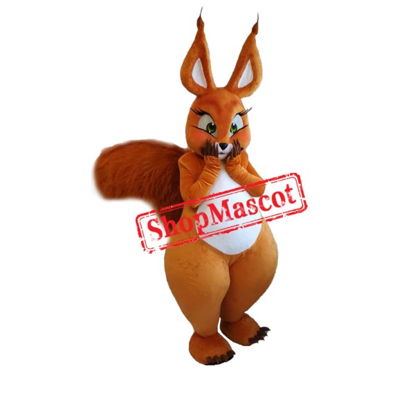 Lovely Squirrel Mascot Costume
