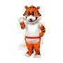School Happy Tiger Mascot Costume