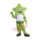 Red Star Man Mascot Costume Red Star Man Mascot Costume