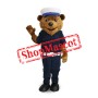 High Quality Police Bear Mascot Costume