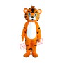 Cartoon Boy Tiger Mascot Costume