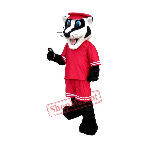 Sport Badger Mascot Costume Free Shipping