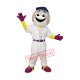 Happy Baseball Man Mascot Costume Happy Baseball Man Mascot Costume