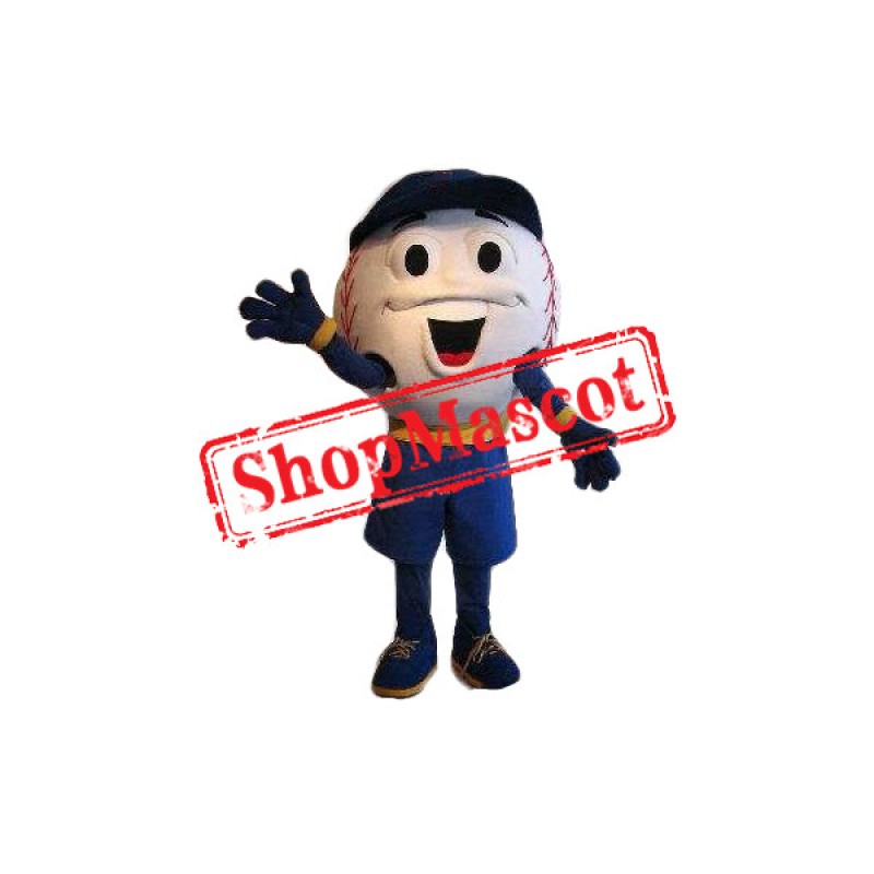 Happy Baseball Mascot Costume Free Shipping
