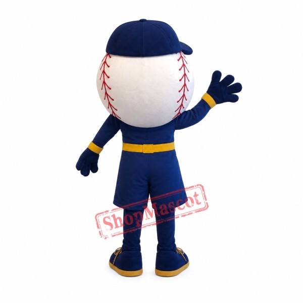 Happy Baseball Mascot Costume Free Shipping