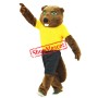 Sport Dark Brown Beaver Mascot Costume