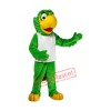 All Green Parrot Mascot Costume
