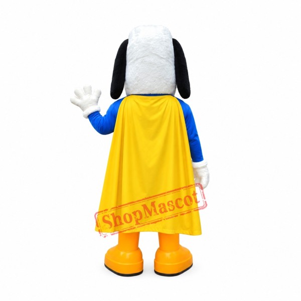 Super Power Dog Mascot Costume Super Power Dog Mascot Costume