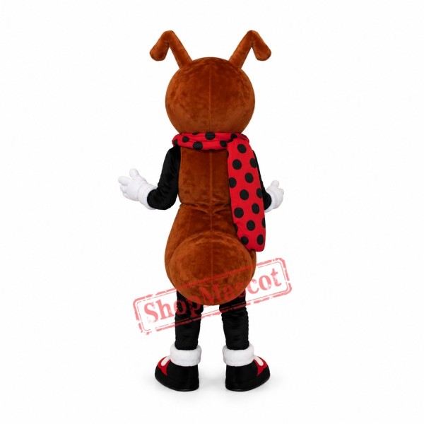 Brown Ant Mascot Costume Brown Ant Mascot Costume