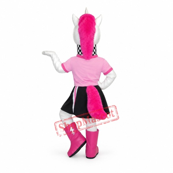 Beautiful Female Zebra Mascot Costume Beautiful Female Zebra Mascot Costume