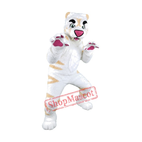 Super Cute White Tiger Mascot Costume Free Shipping Super Cute White Tiger Mascot Costume Free Shipping