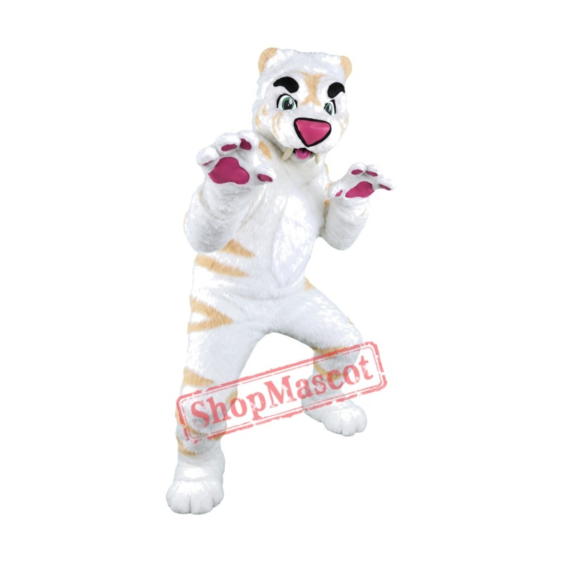 Super Cute White Tiger Mascot Costume Free Shipping Super Cute White Tiger Mascot Costume Free Shipping