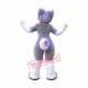 Beautiful Purple & Grey Husky Dog Mascot Costume Beautiful Purple & Grey Husky Dog Mascot Costume