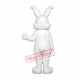 All White Easter Bunny Mascot Costume All White Easter Bunny Mascot Costume