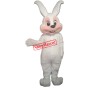 All White Easter Bunny Mascot Costume