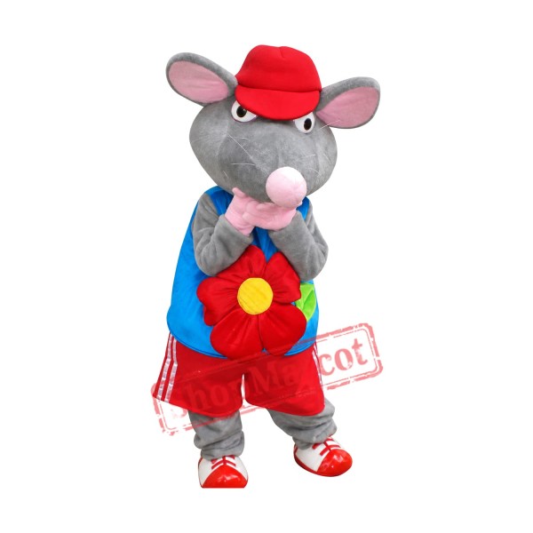 Super Cute Rat Mascot Costume Super Cute Rat Mascot Costume