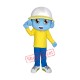 Blue Alien Boy Mascot Costume Blue Alien Boy Mascot Costume