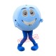 Blue & White Ball Mascot Costume Blue & White Ball Mascot Costume