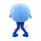 Blue & White Ball Mascot Costume Blue & White Ball Mascot Costume