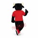 Sport Blue & Black Bull Mascot Costume Sport Blue & Black Bull Mascot Costume