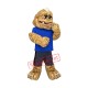 Yellow Monster Mascot Costume