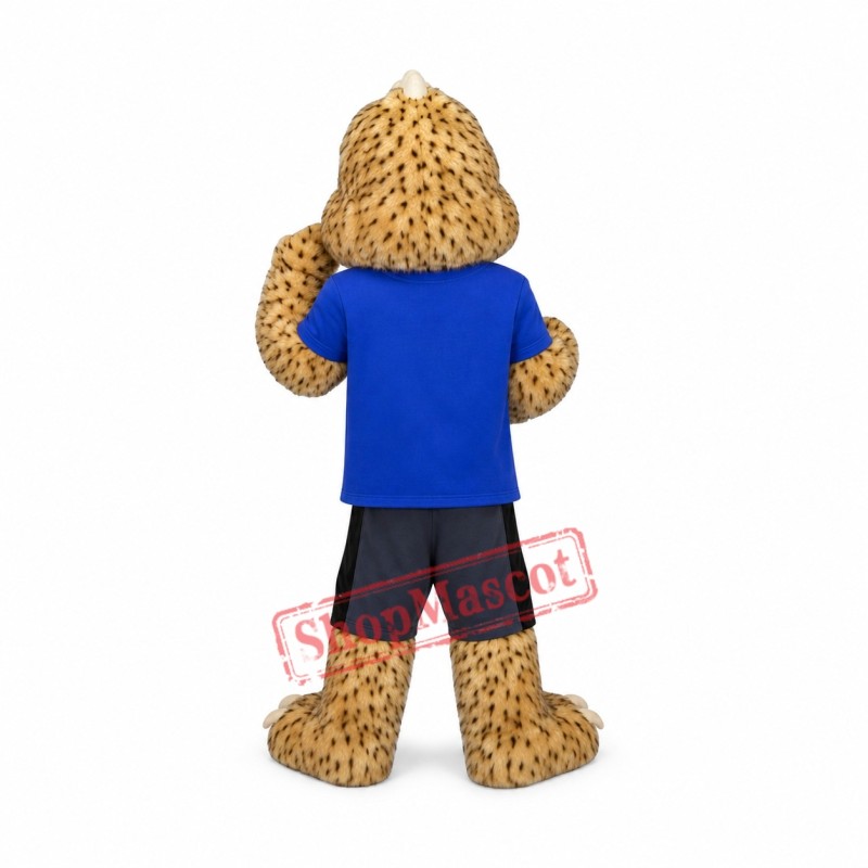 Yellow Monster Mascot Costume