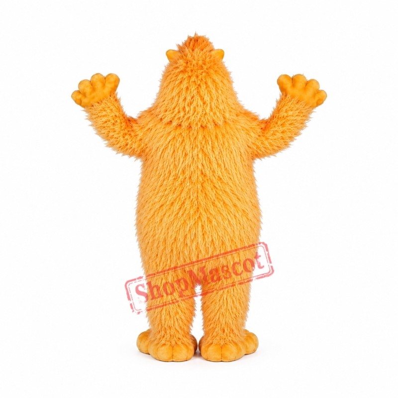 Super Cute Yellow Monster Mascot Costume Super Cute Yellow Monster Mascot Costume
