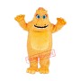 Super Cute Yellow Monster Mascot Costume