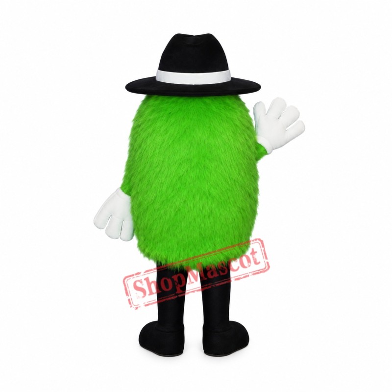 Little Green Monster Mascot Costume Little Green Monster Mascot Costume