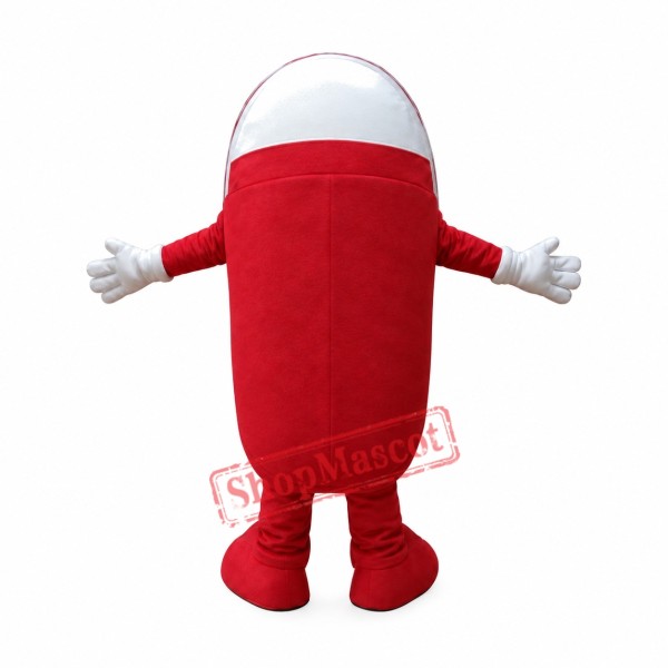 Red Shoes Mascot Costume Red Shoes Mascot Costume