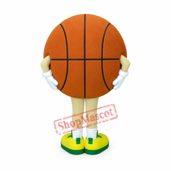 Happy Basketball Mascot Costume