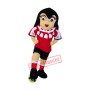 Football Girl Mascot Costume