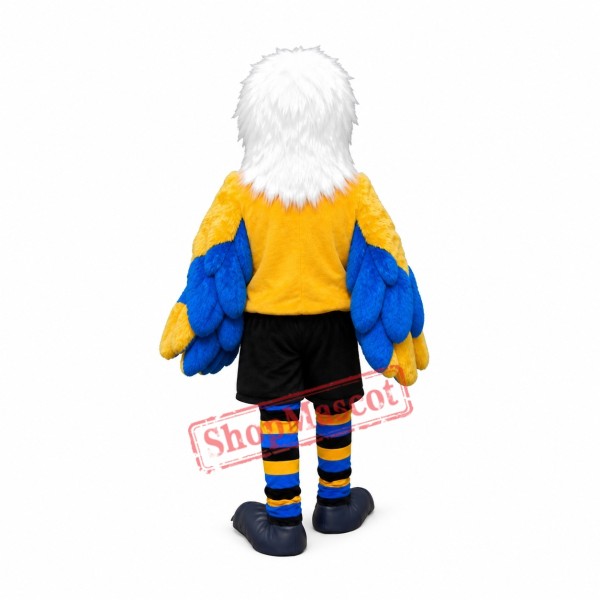 Yellow & Blue Eagle Mascot Costume Yellow & Blue Eagle Mascot Costume