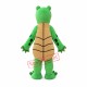 Green & Beige Turtle Mascot Costume Green & Beige Turtle Mascot Costume