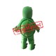 Green & Beige Turtle Mascot Costume