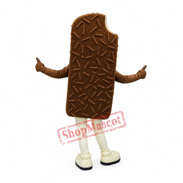 Giant Chocolate Ice Cream Mascot Costume Giant Chocolate Ice Cream Mascot Costume