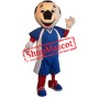 Happy Football Mascot Costume Free Shipping