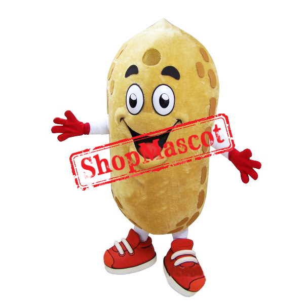 Happy Peanut Mascot Costume