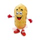 Happy Peanut Mascot Costume Happy Peanut Mascot Costume