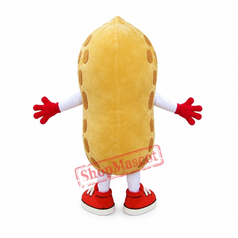 Happy Peanut Mascot Costume Happy Peanut Mascot Costume