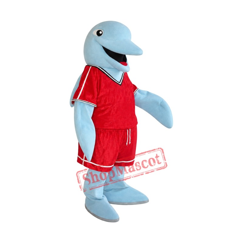 School Dolphin Mascot Costume School Dolphin Mascot Costume