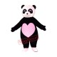 Lovely Pink Panda Mascot Costume Lovely Pink Panda Mascot Costume