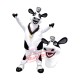 Black & White Cow Mascot Costume Black & White Cow Mascot Costume