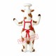 Chef White Cow Mascot Costume Chef White Cow Mascot Costume