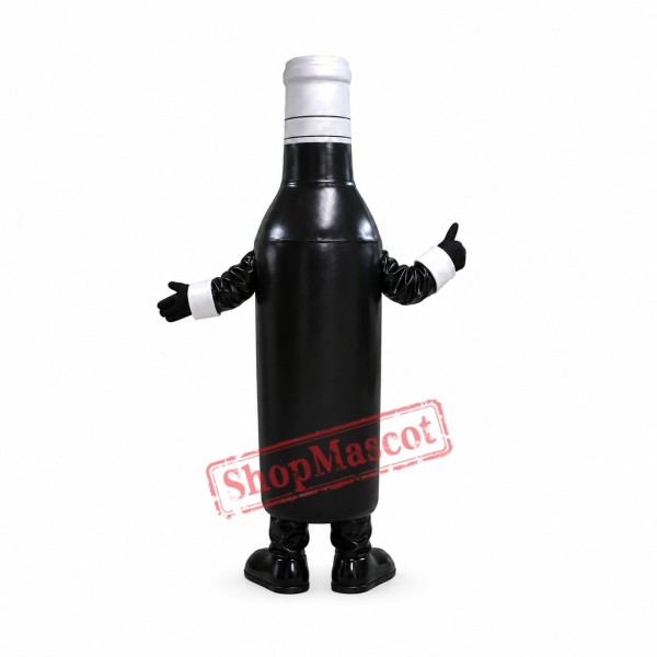 Bottle of Wine Mascot Costume Bottle of Wine Mascot Costume