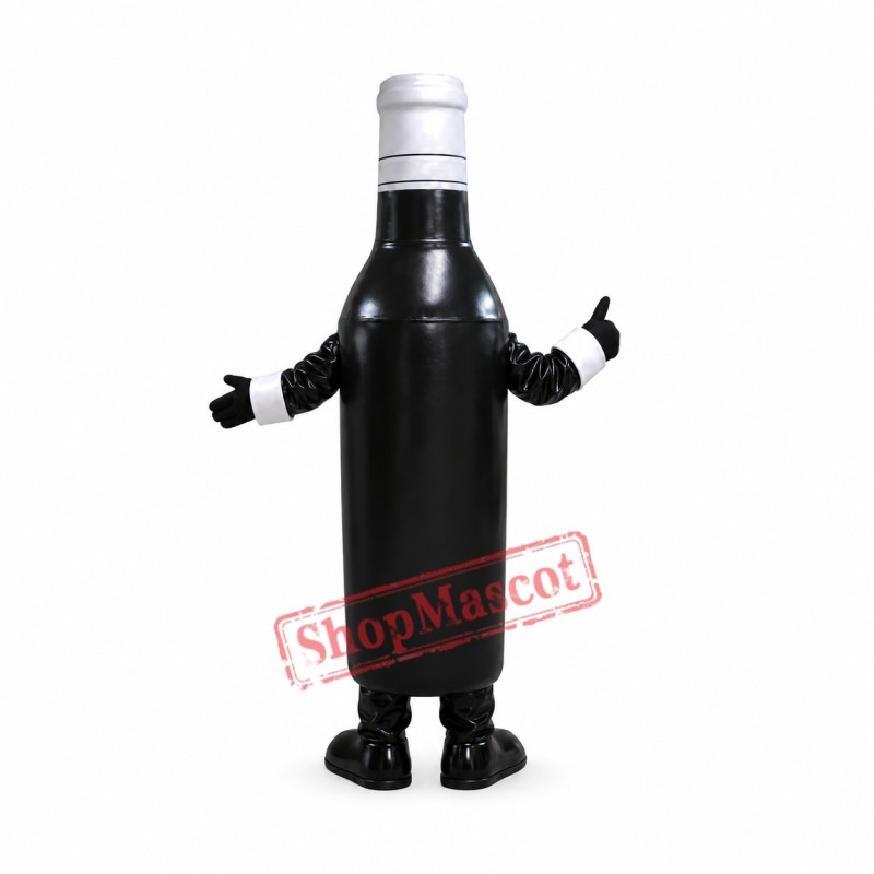 Bottle of Wine Mascot Costume Bottle of Wine Mascot Costume