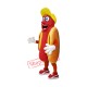 Smiling Hot Dog Mascot Costume Smiling Hot Dog Mascot Costume